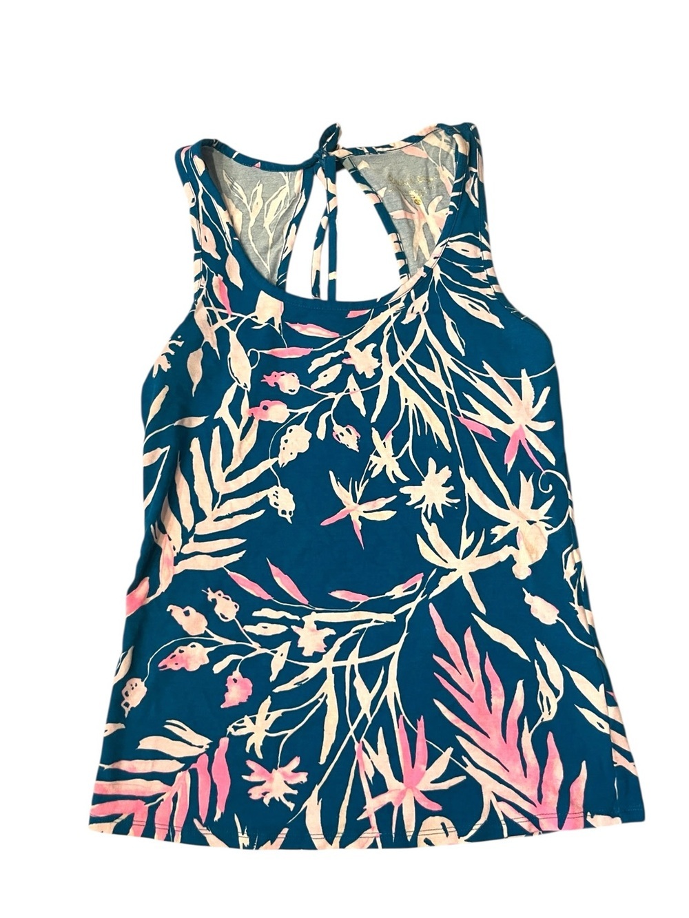 Lilly Pulitzer Noemi Tank in the Tidal Wave  It’s Prime Time Sz XS
